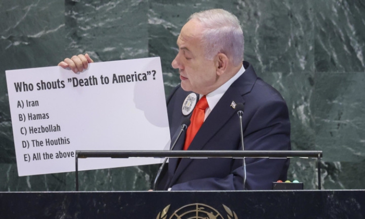 Пред празна зала в ООН, Нетаняху осъди страните признали палестинската държавност